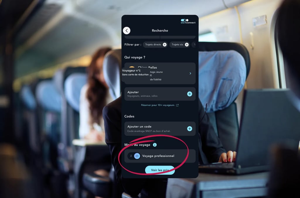 Gérer ses déplacements pro sur SNCF Connect : billets, justificatifs